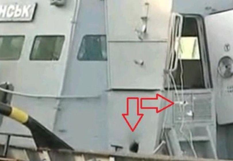 Стріляли по моряках: оприлюднено детальні фото наслідків обстрілу кораблів ВМС України