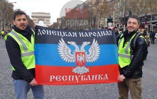 Граблі для глибоко стурбованих:  Блогер про прапор “ДНР” у Парижі