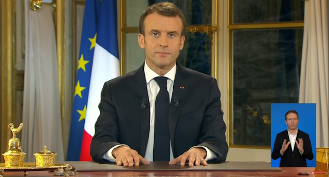 Президент Франции ввел чрезвычайное положение и обратился к нации (Видео)