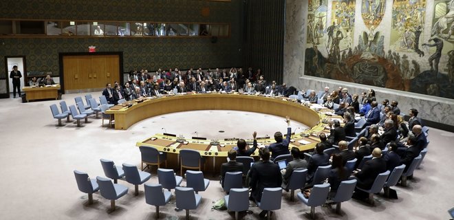 Украина срочно созывает Совет Безопасности ООН из-за действий РФ