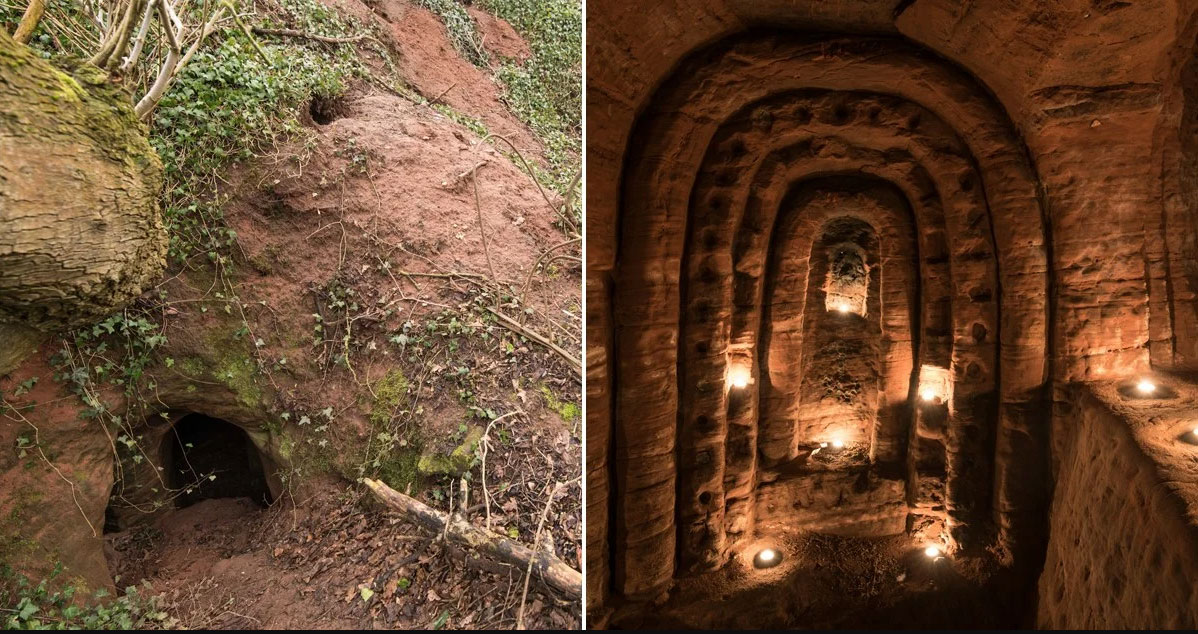 Під виглядом заячої нори ховається 700 річна печера тамплієрів