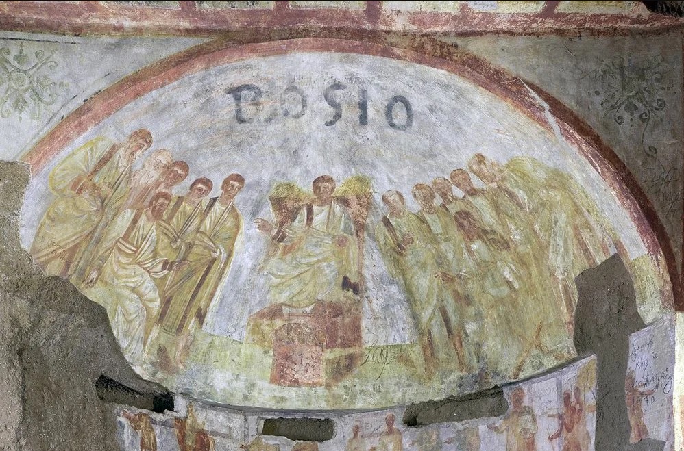 У катакомбах знайшли рідкісну фреску з зображенням Христа, якій понад 1600 років