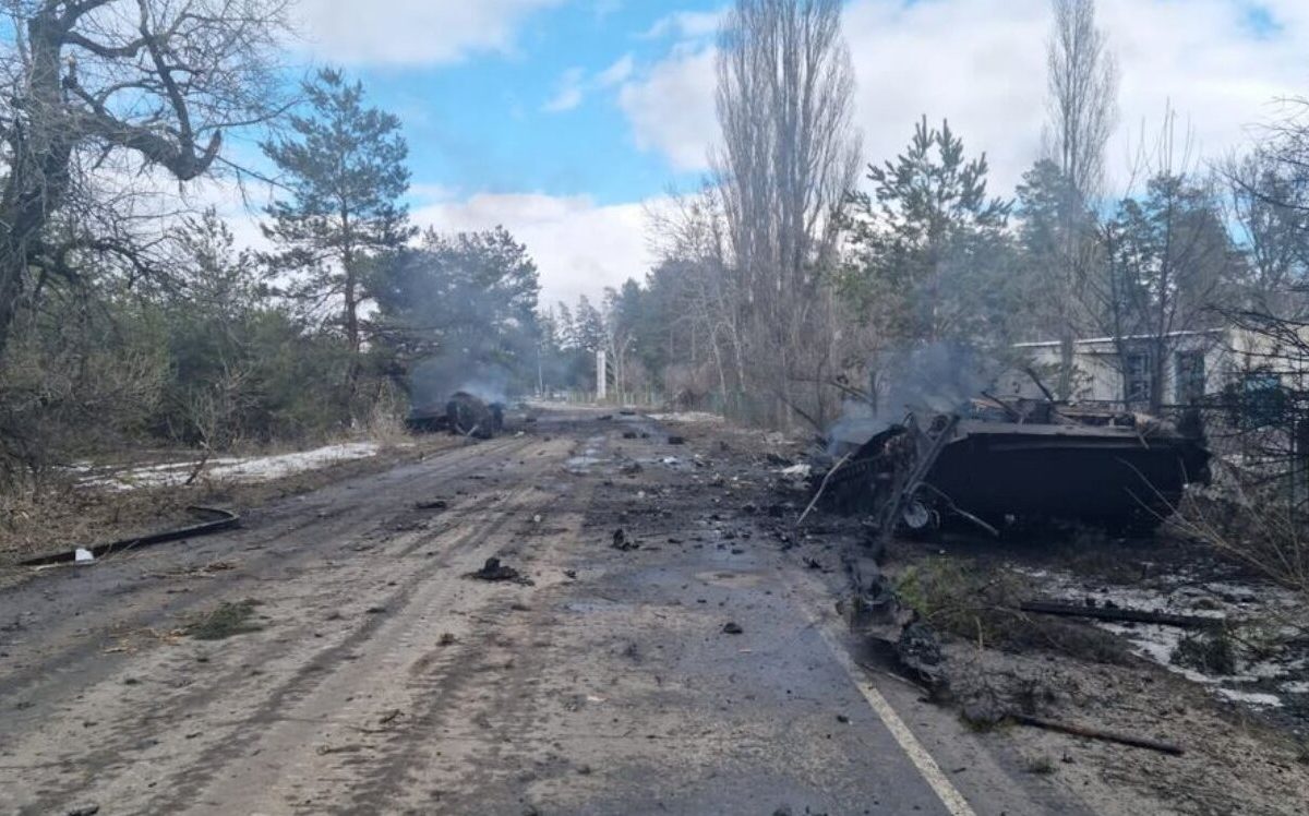 На Луганщині російським військам знову не фартануло: Через великі втрати довелось відступати