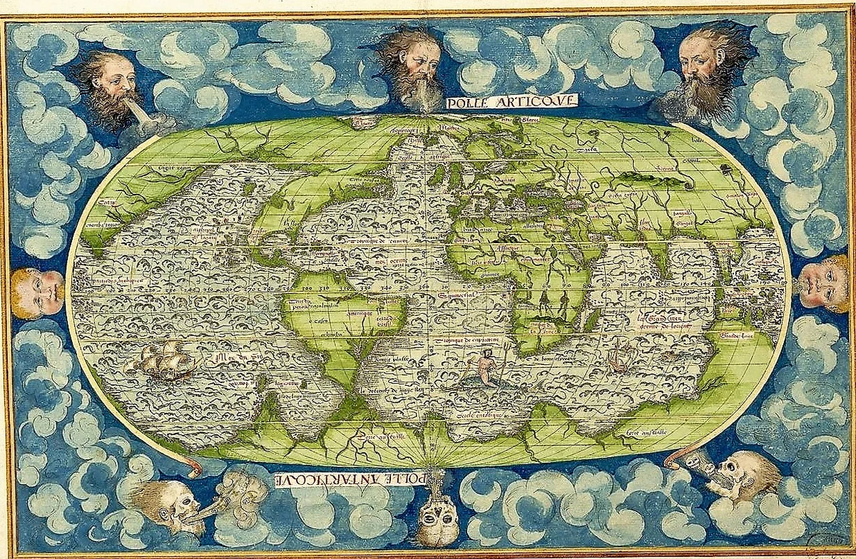 Карти, яких не повинно бути: Невже Антарктида до XVI століття була без крижаного покриву?